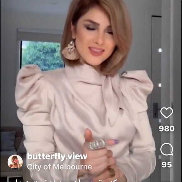 Zimmerman blouse ivory color size 3/US10/12 - Picture 10 of 12